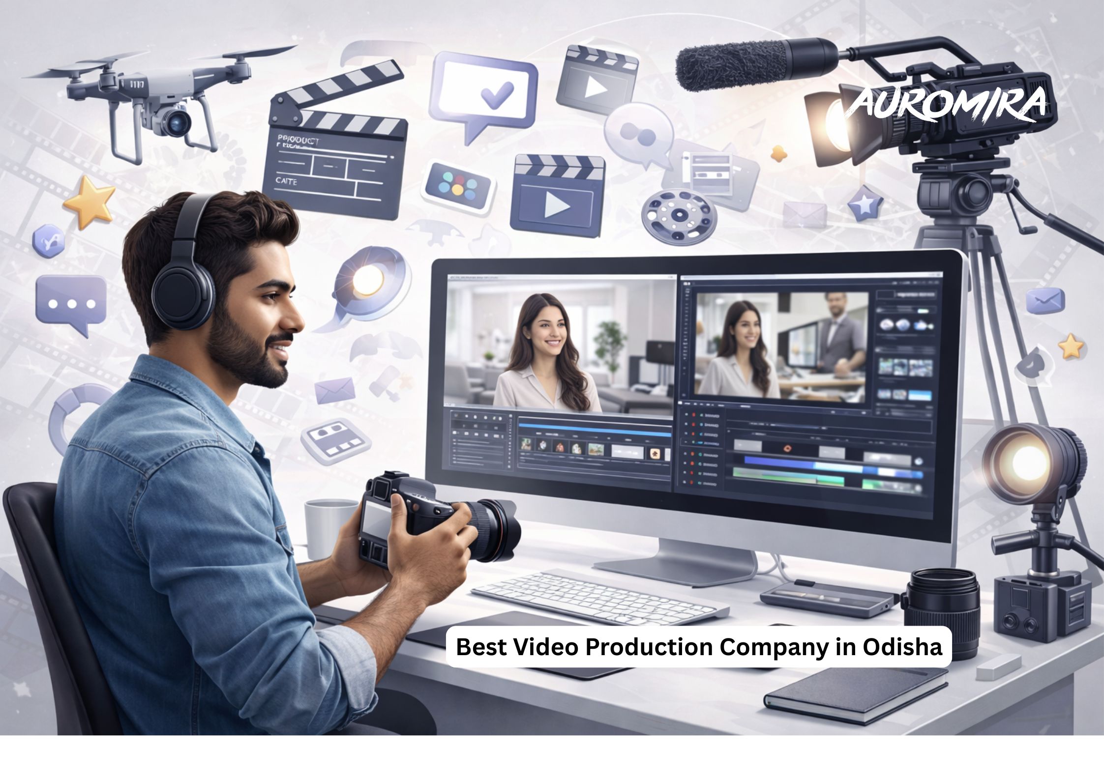 Best Video Production Company in Odisha – How Auromira Entertainment Creates High-Impact Brand Stories