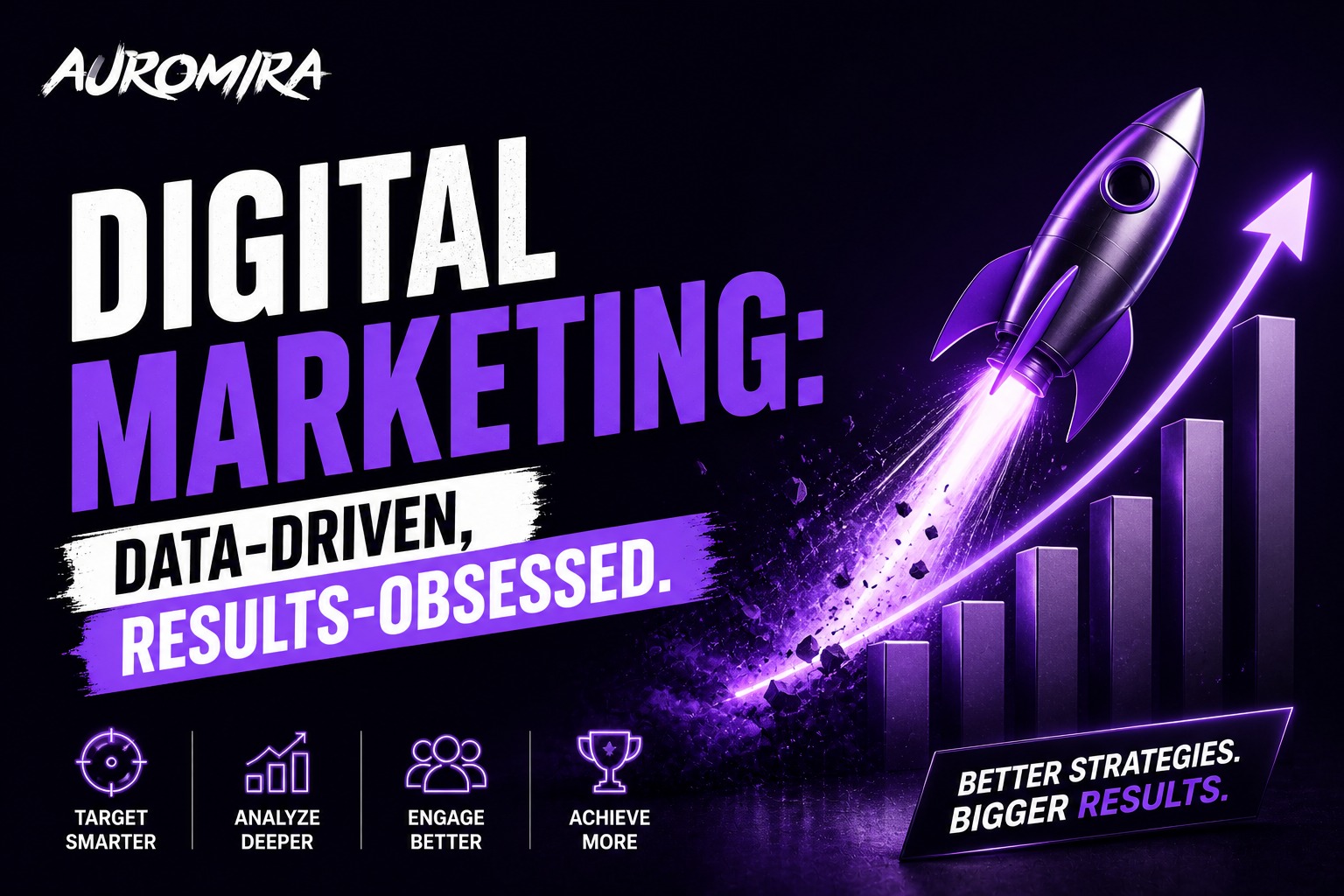 Auromira's Digital Marketing: Data-Driven, Results-Obsessed